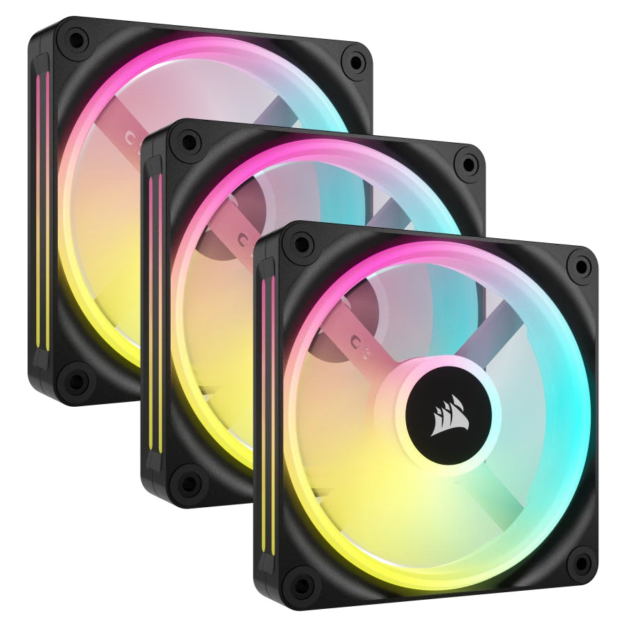 Corsair iCUE LINK QX120 RGB Triple Fan Kit product image